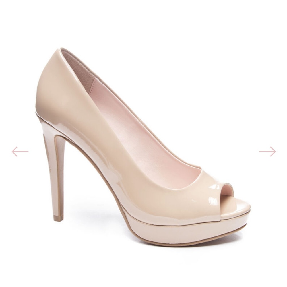 HOLLISTON PEEP TOE PUMP Sz. 6.5